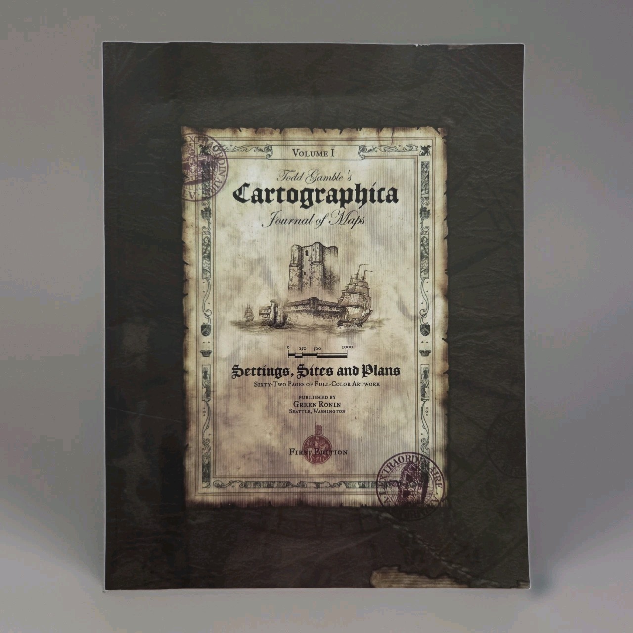 Todd Gamble’s Cartographica by Todd Gamble (2006, Game) RPG Manual Book