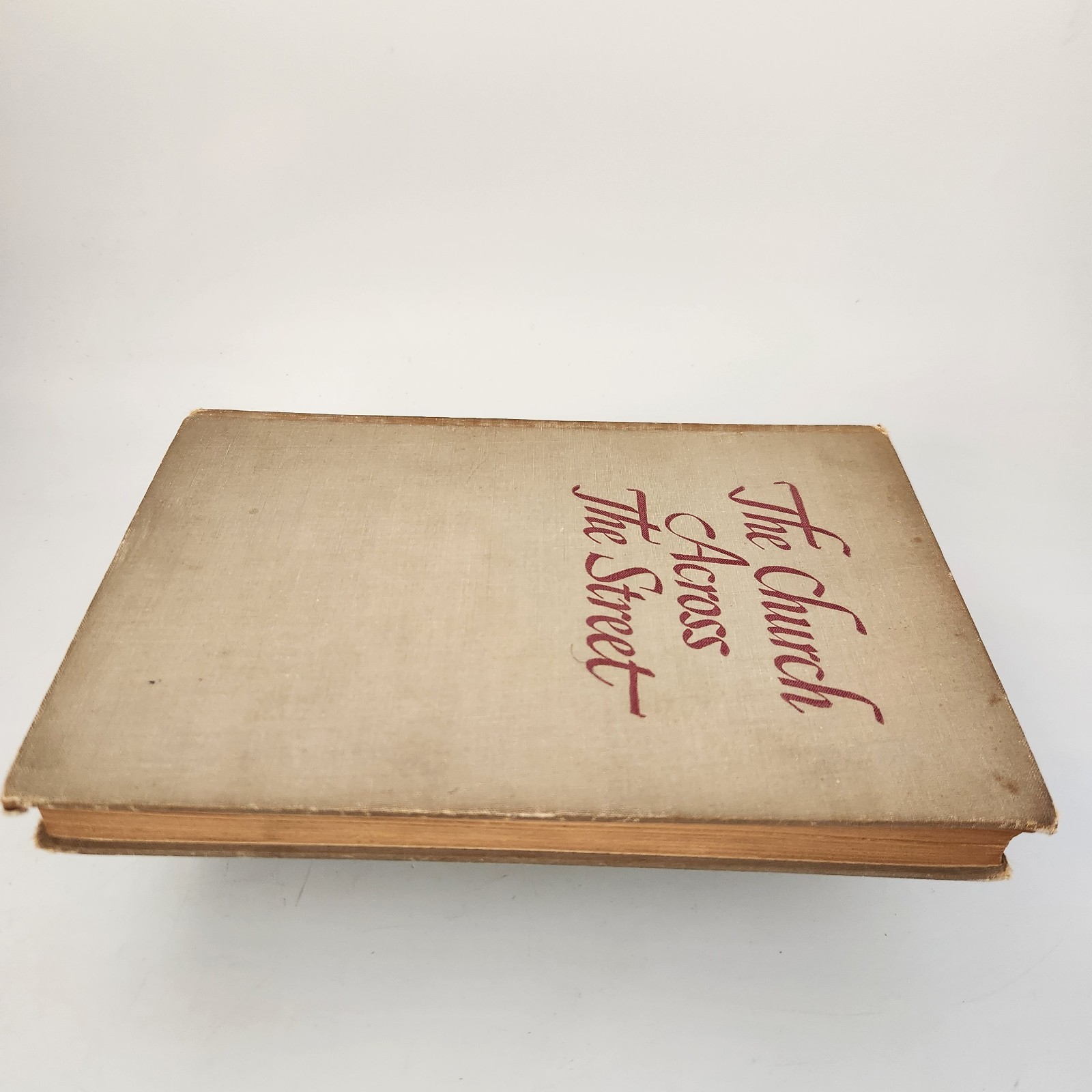 Church Across the Street Beacon Press 1947 Reginald Manwell Sophia Lyon Fahs
