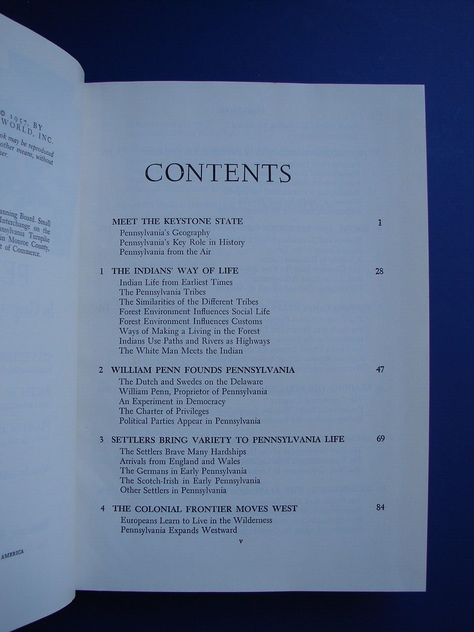 EXPLORING PENNSYLVANIA: 1957 HC Harcourt Brace & World 624 Pages Steven Cordier