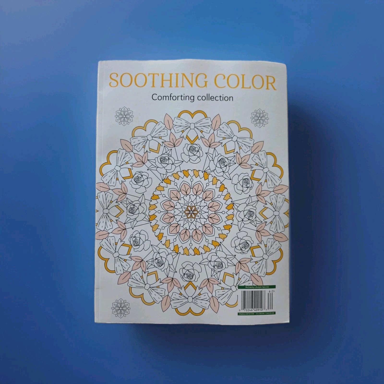 Soothing Color Coloring Book Comforting Collection
