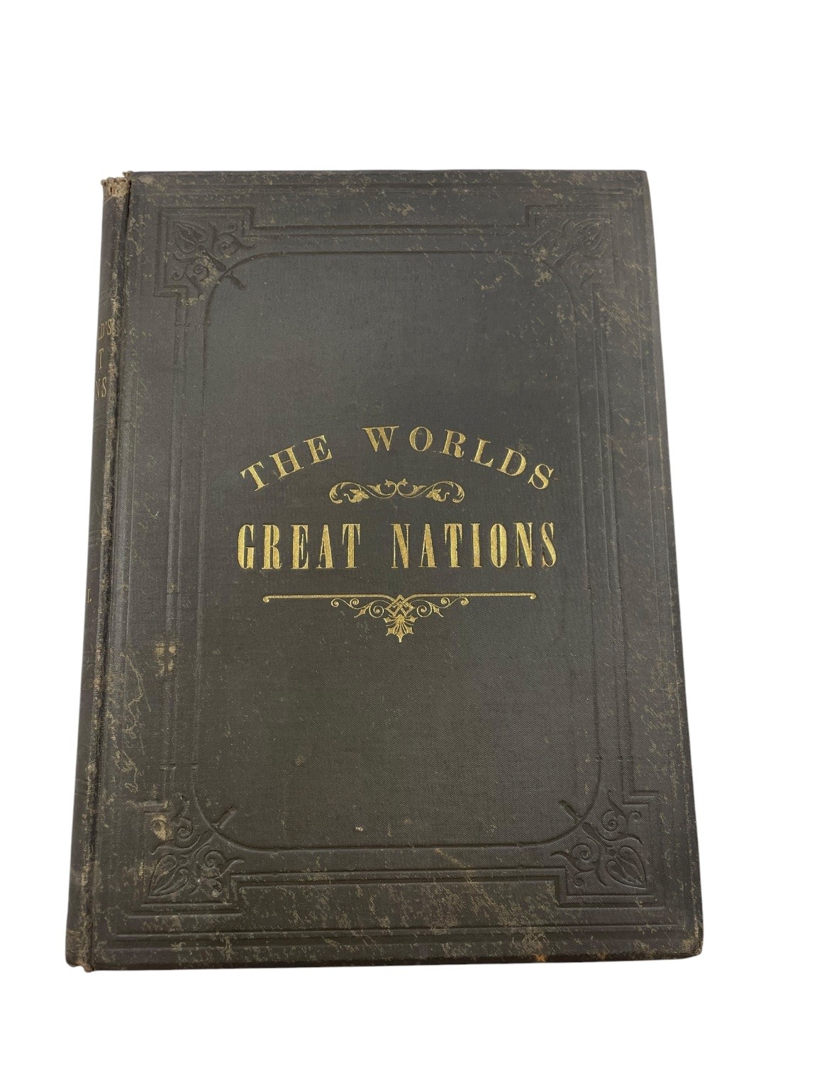 Pictorial History World’s Great Nations Yonge 1882 Vol I Selmar Hess Antique