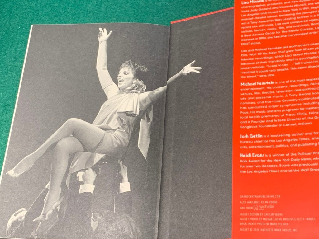 Kids Wait Till You Hear This Liza Minnelli SIGNED 1st/1st HC DJ 2026 Memoir