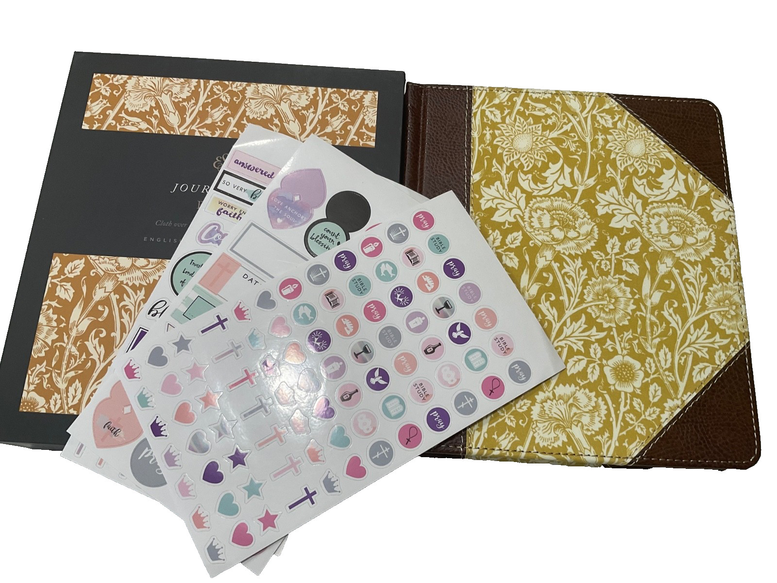 ESV Journaling Bible and 3 Sticker Sheets