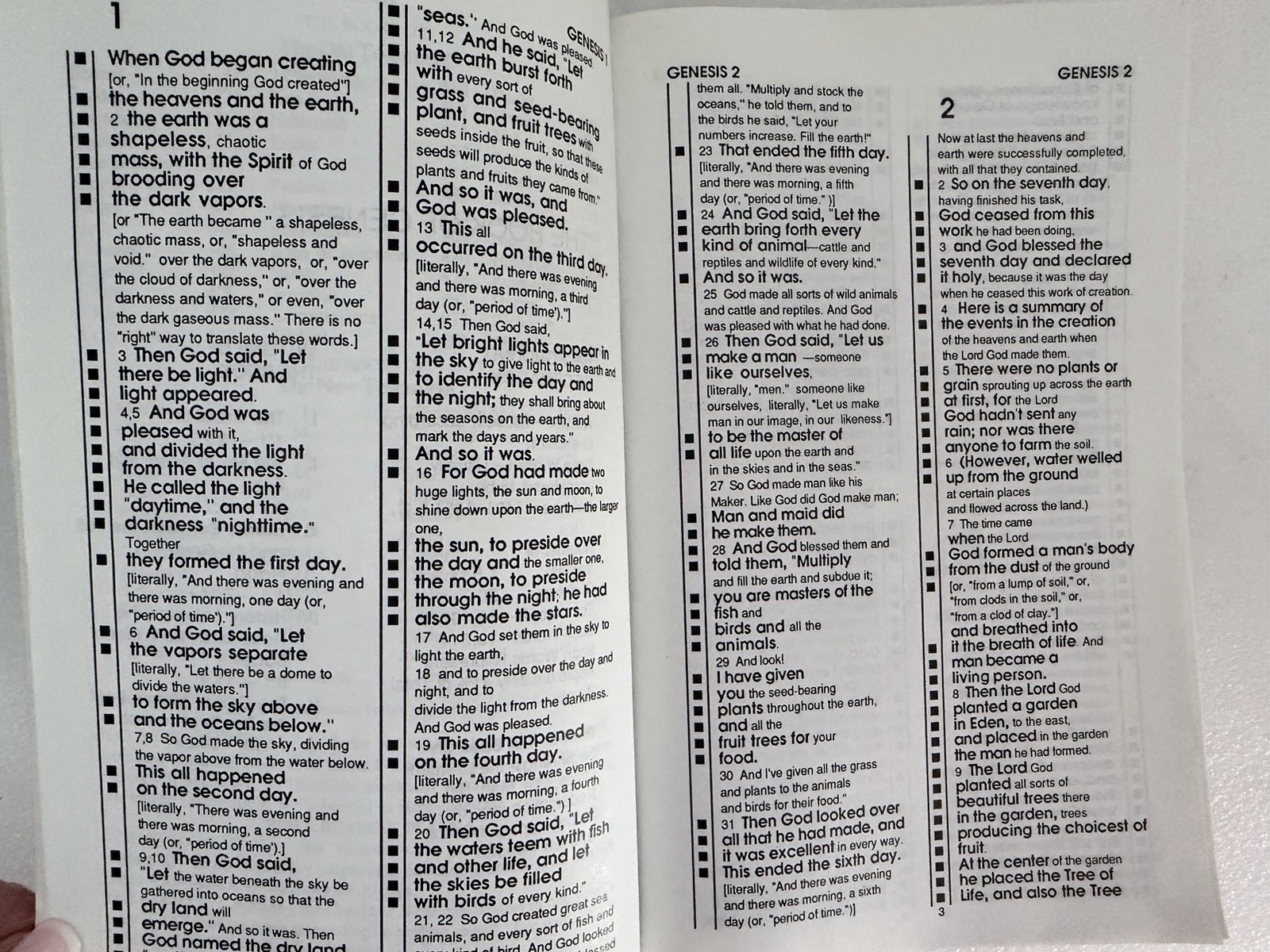 The Living Bible in Kwikscan Vintage 1989 Maroon Leatherette 1st Edition