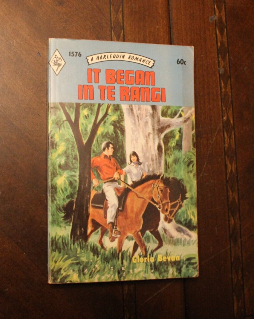 It Began in Te Rangi ~ Gloria Bevan ~ 1972 Harlequin #1576 PB 2PR