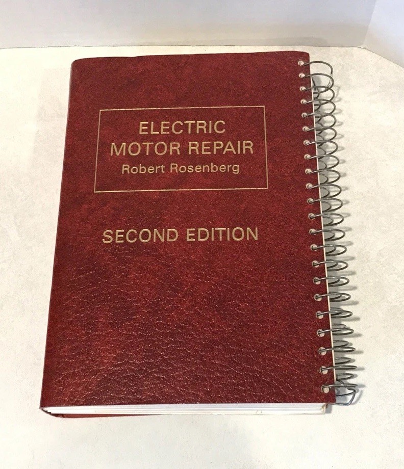 Electric Motor Repair Rosenberg 1970 Second Edition Electrical Engineering Holt