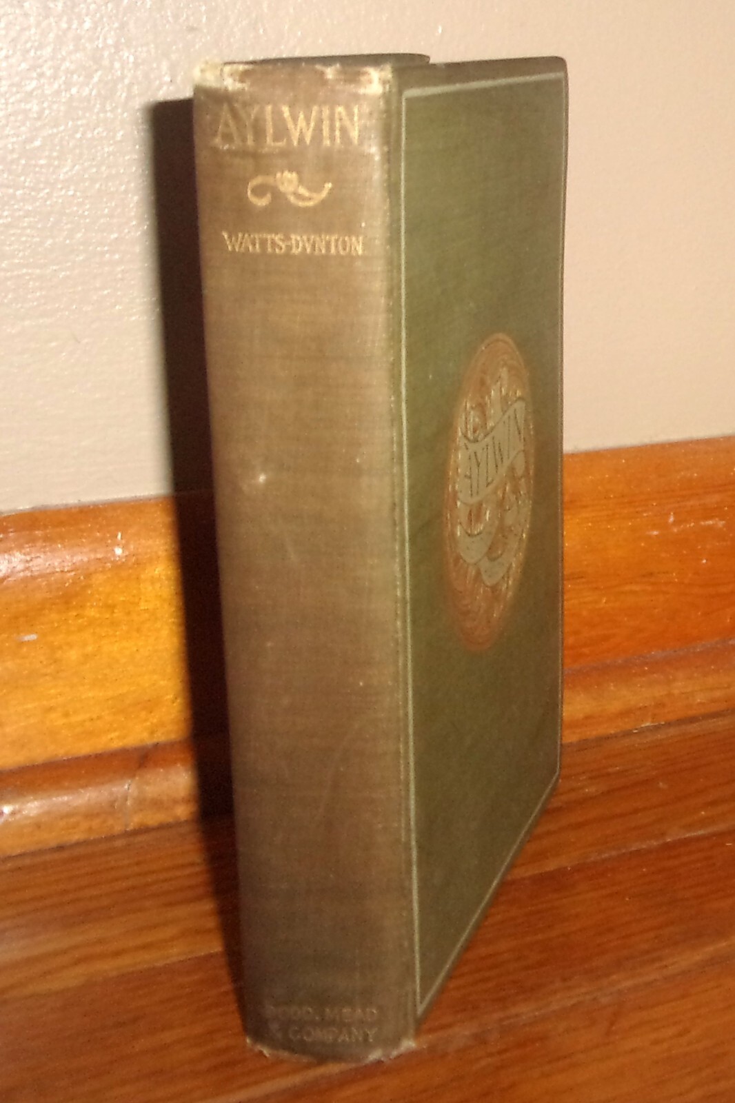 AYLWIN-1899 Novel-THEODORE WATTS-DUNTON-Dodd, Mead & Company-Excellent 2nd HC!