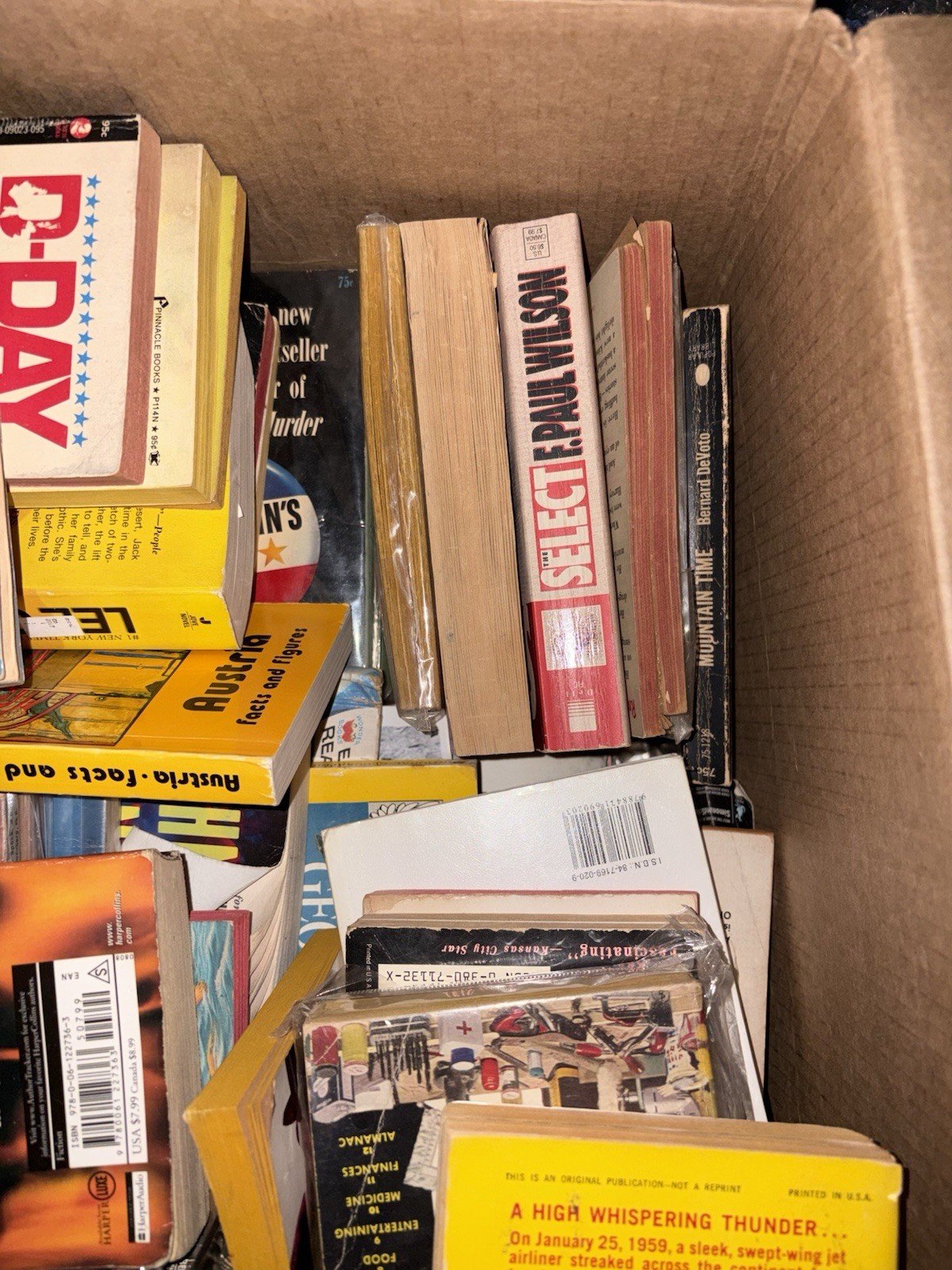 LOT of 15 Vintage Novels 1940s-80s Some 1st Editions. No duplicates or Junk