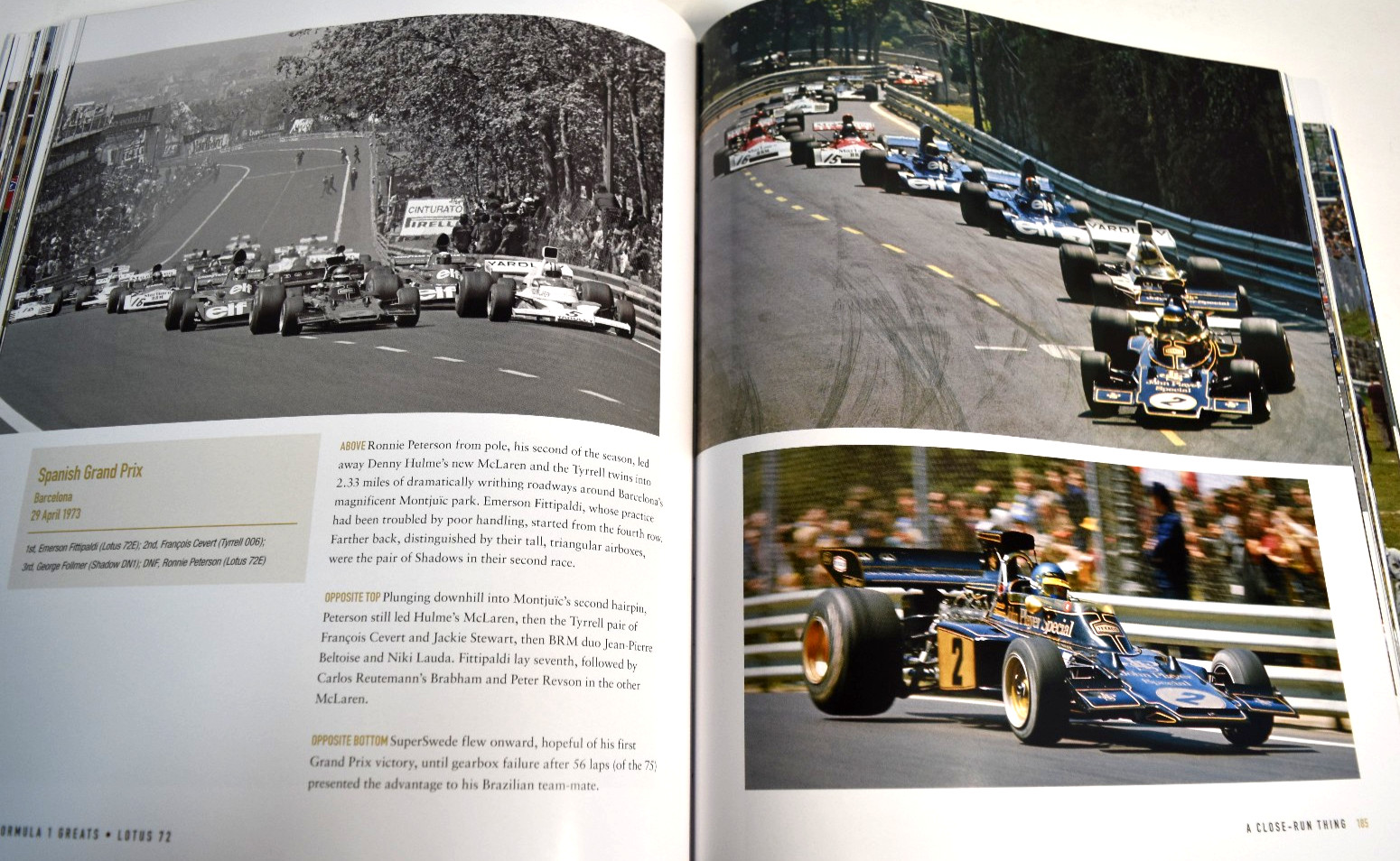 LOTUS 72 Formula 1 Greats 1970-75 by Pete Lyons Hardbound – Fittipaldi *GOOD*