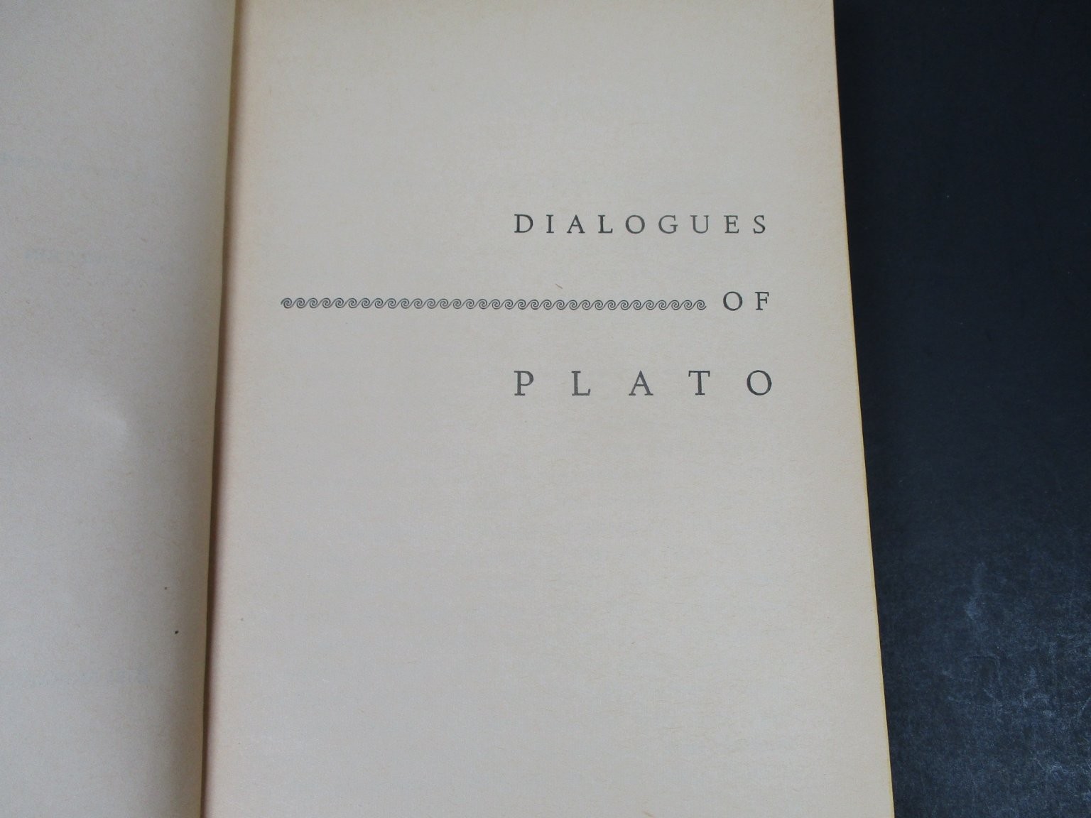 Dialogues of Plato by Justin D. Kaplan 1961 Trade Paperback Philosophy PB