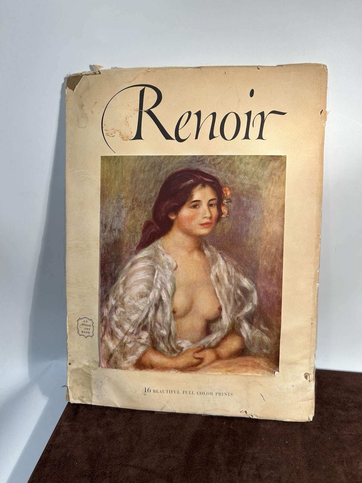 1952 Pierre Auguste Renoir Portfolio Complete 16 Color Prints Harry N Abrams
