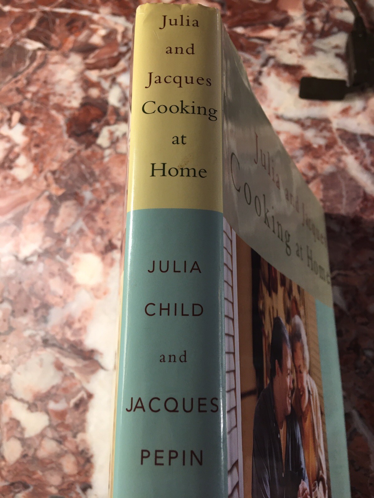 COOKBOOK: Julia and Jacques Cooking at Home. Printed 2000. 430 Pages. Preowned.