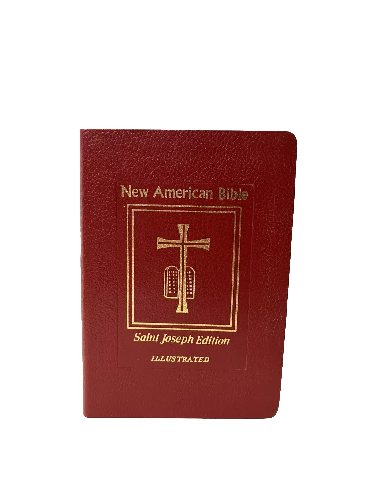 VTG New American Bible Saint Joseph Edition Illustrated 1986 609/13R EXCELLENT