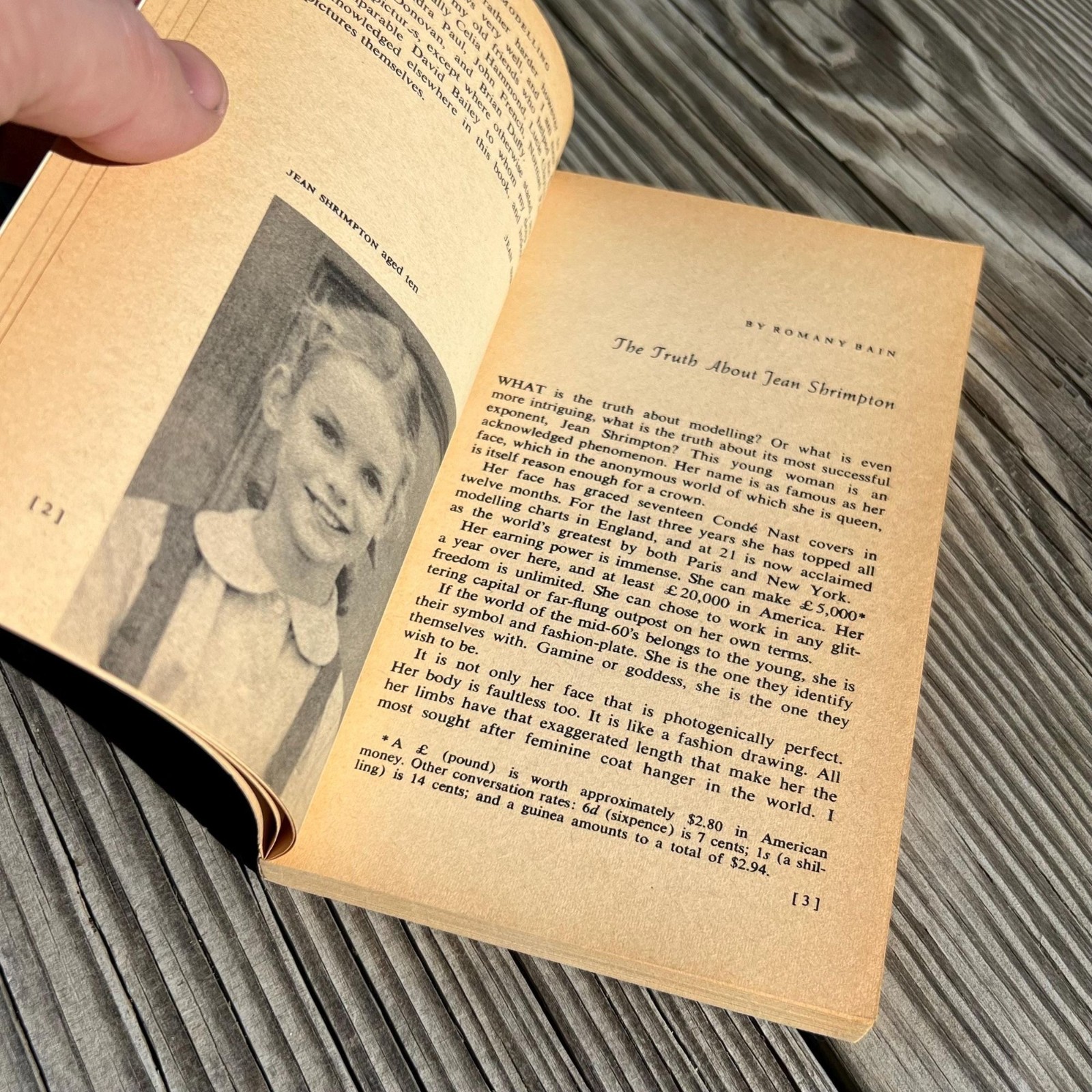 My Own Story, The Truth About Modeling, Jean Shrimpton, A Bantam Book, 1965