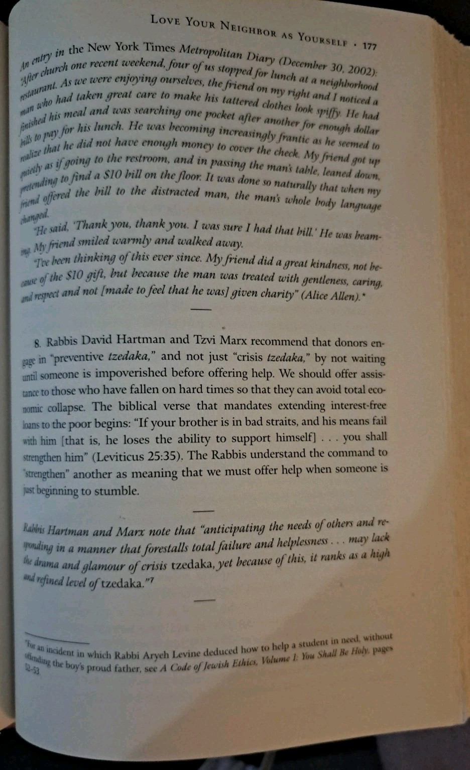 A Code of Jewish Ethics Vol 2 Love Your Neighbor as Yourself, Teluskin – GOOD