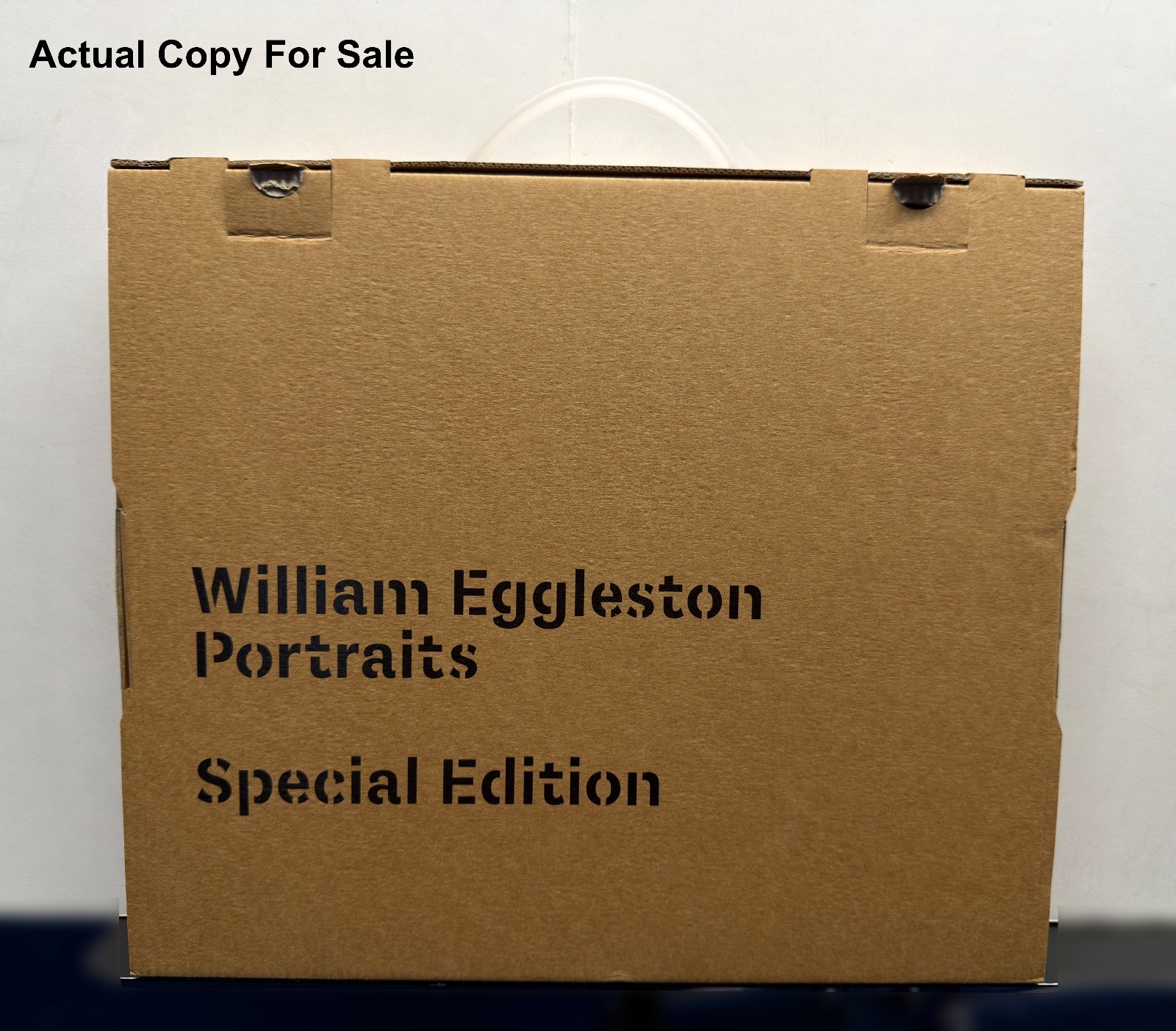 SIGNED SEALED WILLIAM EGGLESTON PORTRAITS 2017 LIMITED ED 250 w/SHIP BOX SHOWN