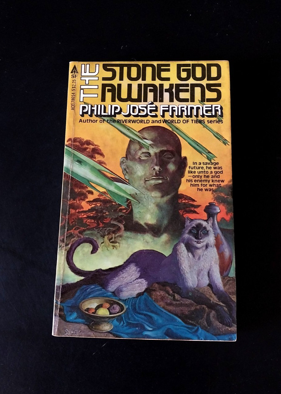Philip Jose Farmer – The Stone God Awakens – Ace Books 1980 Printing