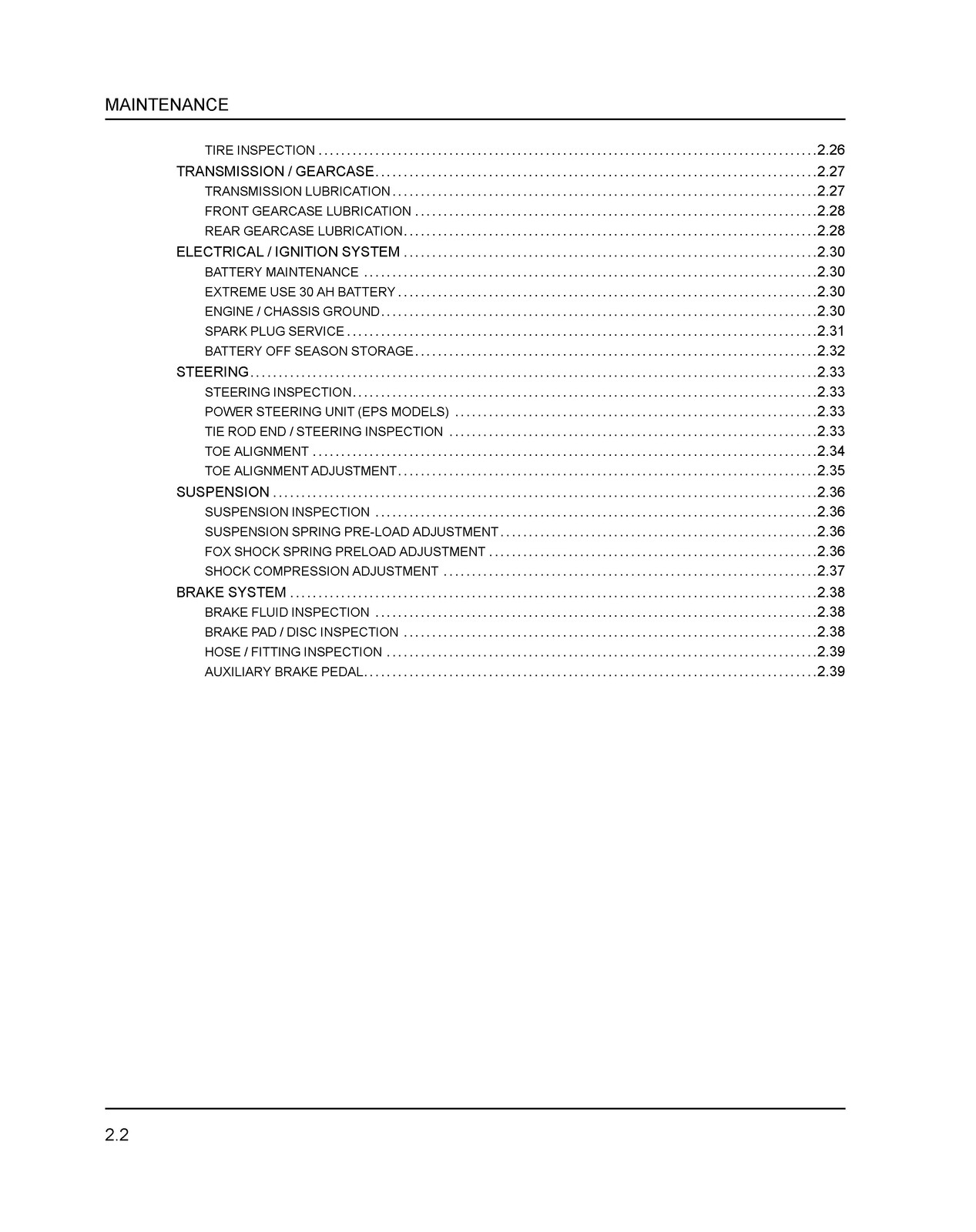 POLARIS Sportsman 850 1000 XP High Lifter Service Manual , FOLDOUTS